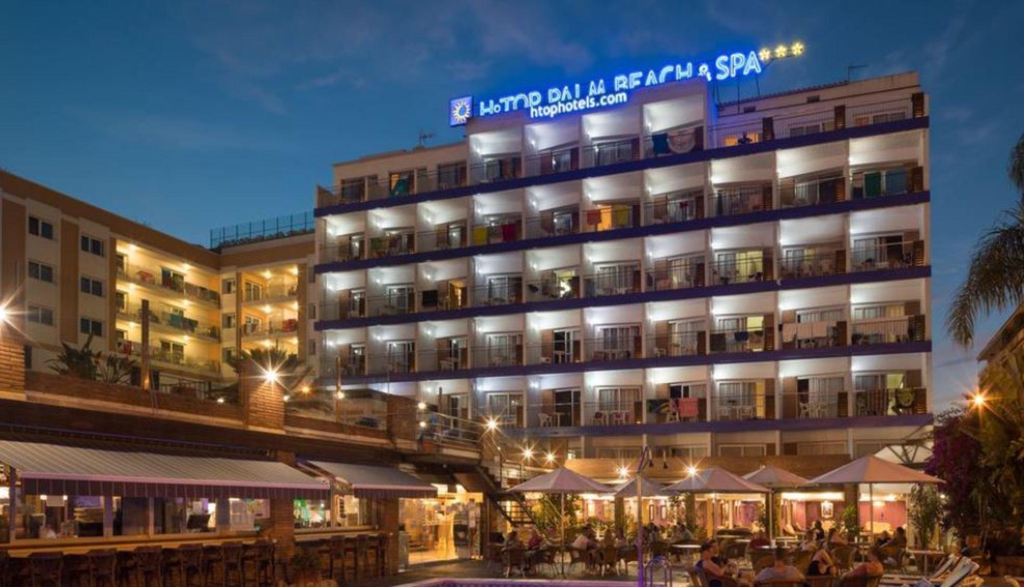 Htop Palm Beach & Spa #Htopenjoy Lloret de Mar Exterior photo